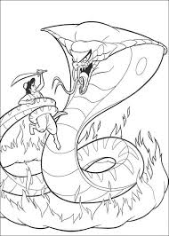 Ce dessin de tatouage représente le conflit existant entre faire ce qui est juste ou alors que certains dessins de tatouages de serpents symbolisent la mortalité et la tentation du. Coloriage Aladdin Et Le Serpent Dessin Gratuit A Imprimer