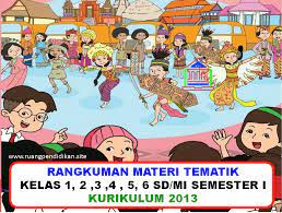 Maybe you would like to learn more about one of these? Rangkuman Materi Dan Soal Bdr Tematik Kurikulum 2013 Kelas 1 2 3 4 5 6 Sd Mi Ruang Pendidikan