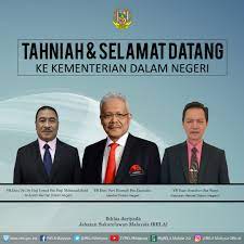 Meski begitu, menteri dalam negeri tito karnavian yakin, pemprov dki jakarta mampu selesaikan rapbd 2020 tepat waktu ikuti. Rela Malaysia U Tvitteri Tahniah Dan Selamat Datang Kepada Yb Dato Seri Hamzah Bin Zainudin Menteri Dalam Negeri Yb Dato Sri Dr Hj Ismail Bin Haji Mohamed Said Timbalan Menteri Dalam Negeri
