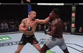 Follow me from a distance! Israel Adesanya Ko Robert Whittaker Gifs Sherdog Forums Ufc Mma Boxing Discussion