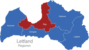 Lettland karte zeigt die umliegenden l?nder mit internationalen grenzen, grenze gemeinden zusammen mit ihren hauptst?dten und der bundeshauptstadt. Lettland Regionen Interaktive Landkarte Image Maps De