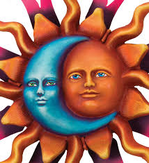 Decorazione da parete Sole/Luna di Regal's