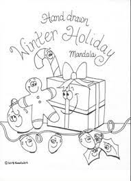 Download Christmas Mandala Coloring Pages Worksheets Teaching Resources Tpt