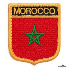 100+ vectors, stock photos & psd files. The Flag Of Morocco Embroidered Patch On A Shield Size 2 X 2 2 Inches Embrosoft