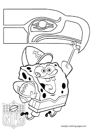 Seattle Seahawks Spongebob Coloring Pages Spongebob Coloring Dinosaur Coloring Pages Coloring Pages