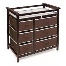 Badger Basket Modern Baby Changing Table With Six Baskets In 2020 Diaper Changing Table Baby Changing Table Modern Changing Tables