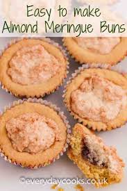 Almond Meringue Buns Recipe Biscuit Recipe Cake Recipes Cupcake Recipes
