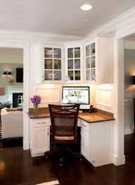 If you are lucky enough to have another place in your house for your desk, do it. 32 Kitchen Desk Areas Ideas Desk Areas Kitchen Desk Areas Home