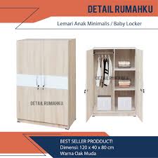 Baju bayi lucu tentu saja tidak semua atau sembarang baju bayi lucu yang dikenakan dapat apalagi bagi kaum hawa, pasti memiliki kebaya walaupun sederhana yang tersimpan rapi di lemari. Jual Lemari Pakaian Minimalis Anak Lemari Baju Mini Baby Locker Termurah Jakarta Selatan Detail Rumahku Tokopedia