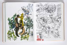 omphalos kim jung gi superani type illustration kim jung sketch book