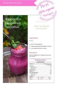 Raspberry Grapefruit Smoothie Recipes To Detox By Amrita Luxury Wellness Chiangmai Thailand Wonderful W Easy Detox Detox Drinks Recipes Grapefruit Smoothie
