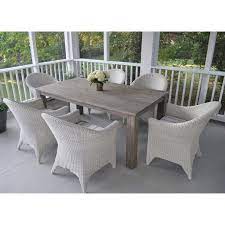Overstock.com has been visited by 1m+ users in the past month Kingsley Bate Cape Cod Coastal Beach White Woven Wicker Outdoor Dining Arm Chair Elegant Outdoor Furniture Luxury Outdoor Furniture Outdoor Furniture