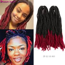 Check spelling or type a new query. Dreadlocks Hair Crochet Braids Soft Dread Afro Hairstyle Ombre Synthetic Faux Locs Ombre Braiding Hair Extensions Dream Ice S Buy At The Price Of 14 52 In Aliexpress Com Imall Com