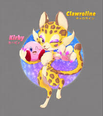 Kirby & Clawroline | Kirby character, Kirby art, Kirby