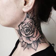 Do You Want To Unpin Neck Tattoo Rose Neck Tattoo Rose Tattoos
