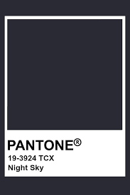 Pantone Night Sky Pantone Colour Palettes Pantone Color Pantone