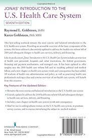 Buy Jonas Introduction To The U S Health Care System Book Online At Low Prices In India Jonas Introduction To The U S Health Care System Reviews Ratings Amazon In