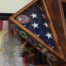 If you are sharing your finished diy project, please explain how it was done. Create A Beautiful Way To Display A Flag With This Flag Case Made From Re Purposed Wood Takes Only A Few Hours To C Flag Display Flag Cases Bottle Opener Wall