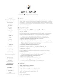 Crew Member Resume Example In 2020 Manager Resume Resume Examples Job Resume Examples