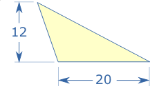 How do you find the average of set of numbers? Area Of Triangles