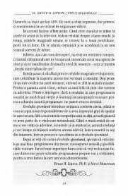 237872955 Bruce H Lipton Steve Bhaerman Evolutie Spontana Vol1 Pdf Pdf Txt
