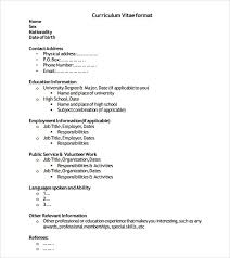 Cv format freshers pdf totally free download. Free 6 Sample Resume Formats In Ms Word Pdf