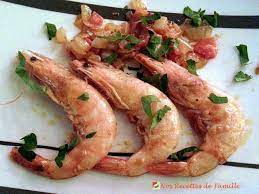 Gambas Marinees Au Citron Vert Et A L Ail A La Plancha