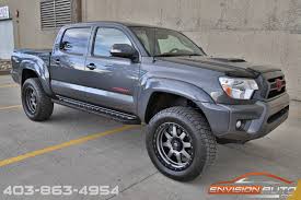 The 2017 toyota tacoma is offered in five trim levels: 2012 Toyota Tacoma Double Cab Trd Sport 4 4 Lifted 20in Fuel Wheels Envision Auto