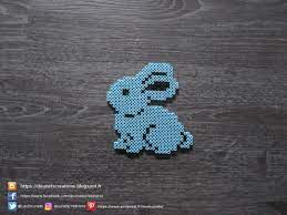 lapin de paques perles hama easter bunny perler beads art perle coloriage monstres