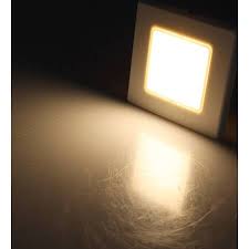 Es sind korrosionsfeste leuchten von hoher konstruktiver festigkeit. Led Wandeinbauleuchte Eckig Fur Up Dosen 68mm 2 5w Warmweiss 100lm 230 6 95