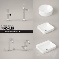Kohler Toobi And Oblo Faucets And Vox Sinks