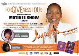 IYANLA VANZANT LIVE IN LONDON MATINEE SHOW 1PM