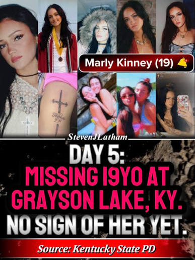 Steven Latham | 🇺🇸 DAY 5: Intense Search Continues for Missing 19 Year Old Marly Kinney at Grayson Lake, KY As of Sunday June 28 2026 the multiagency... | Instagram