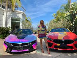 Paris hilton revealed on her podcast that the rumor about her being pregnant is completely false after it was reported on 'page six.'. Paris Hilton On Twitter Which Bmw Do You Like Better The Slivmobile Or The Rainbowmobile
