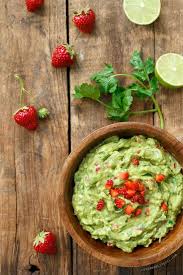Fresh Strawberry Lime Guacamole From Loveandoliveoil Food Avocado Recipes Appetizer Recipes