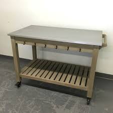 The modern tall bar/kitchen dining table on wheels is £979 (about $1,280) at my italian living. Kitchen Table On Wheels Nadeau Tampa