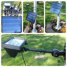 Commercial Grade Solar Flagpole Light