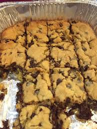 Baked Goods Lazy Lady S Cookie Bars General Recipes Chocolate Chip Cookie Bars Semi Sweet Chocolate Chips Desserts