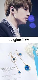 Jungkook Bts Rook Earring Korean Jewelry Daith Earrings