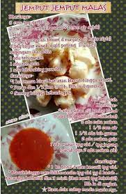 Bahan utama yang digunakan oleh roti buku. Jemput Malas Recipes Homemade Delicacy