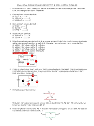 Contoh soal listrik dinamis kelas 12. Soal Listrik Dinamis Kls 9
