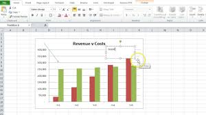 How To Add Text Boxes And Arrows To An Excel Chart