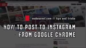 There is no official instagram app for macs so you've got two options to use it on macos in 2020. How To Post To Instagram With Chrome Using A Nifty Trick