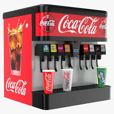Soda Fountain 3d Model Soda Fountain Soda Machines 3d Model