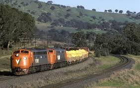 Kilmore East Diesel Locomotive Train Train Station