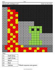 Keep your kids busy doing something fun and creative by printing out free coloring pages. Minecraft Mobs Coloring Squared