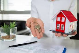 Homeowner reviewing property insurance documents