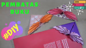 Untuk menggantikan penanda buku, tekan ikon penanda pada bar app commands. Diy Pembatas Buku Cara Membuat Pembatas Buku Dari Origami Diy Bookmark Paper Clips Pembatas Buku Origami Perhiasan Cantik Origami