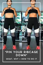 When i address rib cage flaring, i typically start by coaching the athlete to see if we can change positioning while still achieving a full overhead position. What Pin Your Ribcage Down Means And Why It Matters By Annie Miller