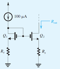 Output Resistance Of Current Mirror Electrical Engineering Stack Exchange
